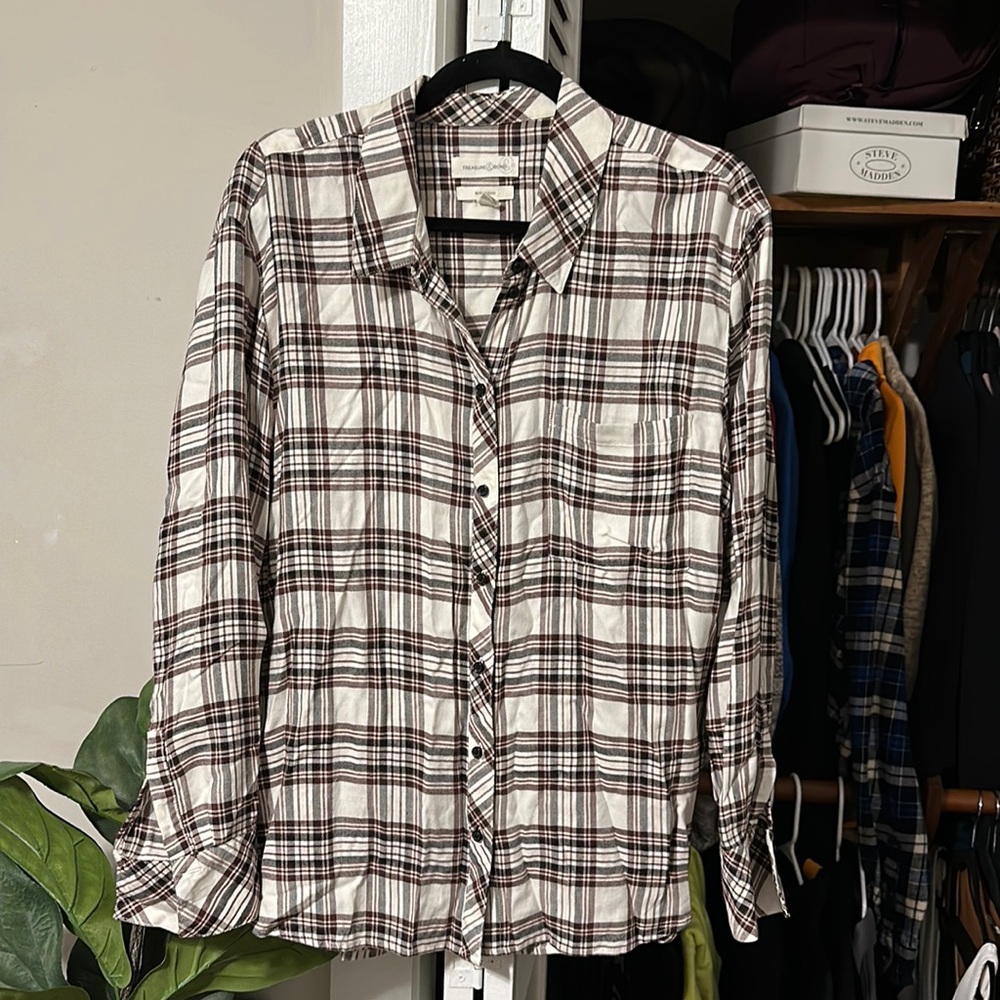Treasure & Bond Plaid Shirt!